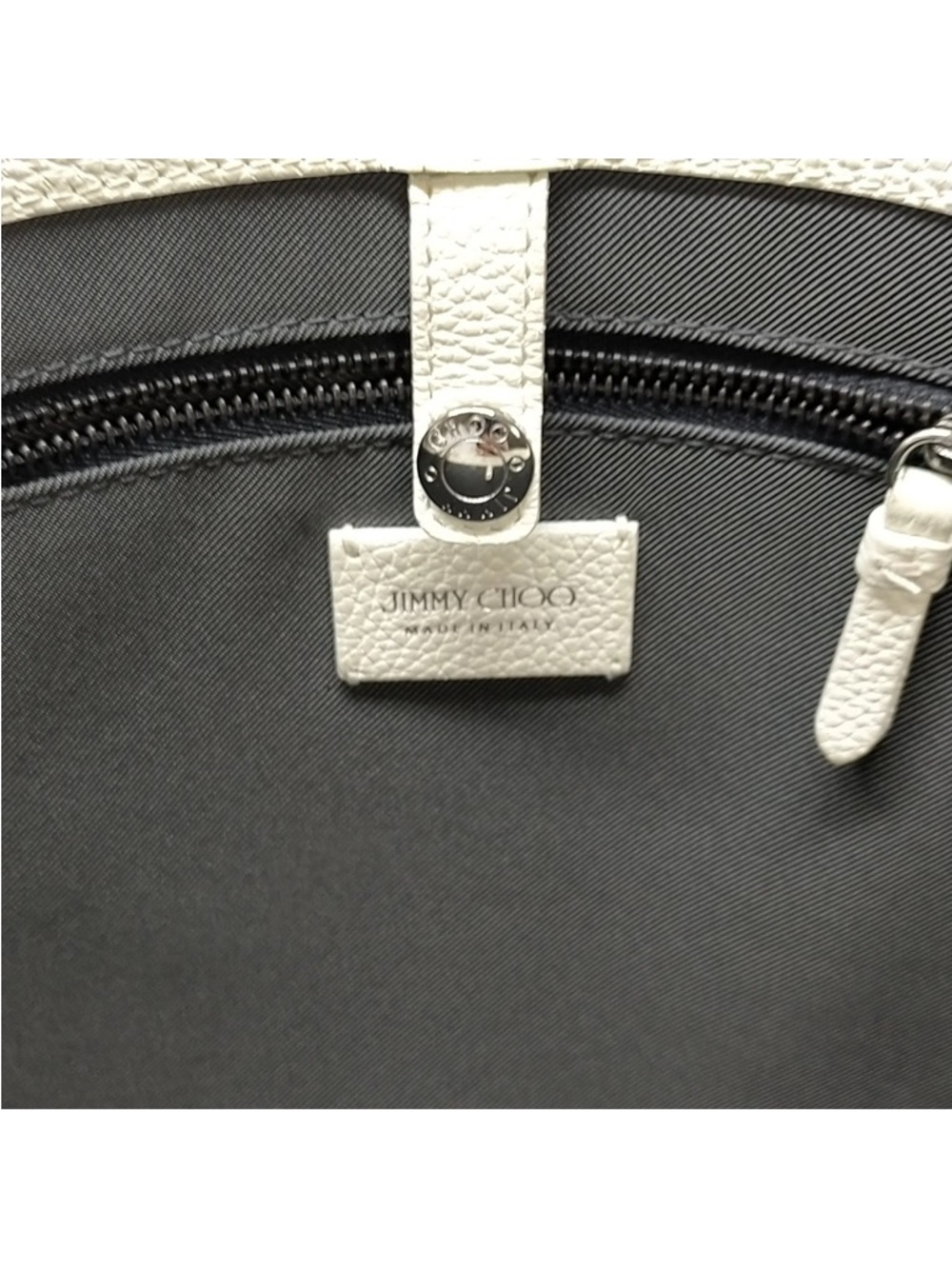 Jimmy Choo White Star Large Leather Tote - Picture 7 of 17